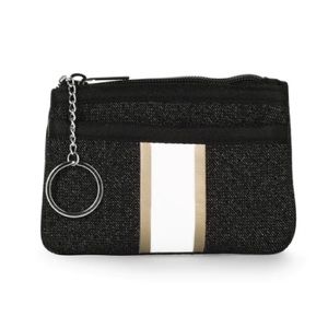Haute Shore Max Bravo Card Case, black, white, rose gold